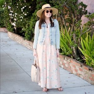 Gal Meets Glam Floral Maxi Dress